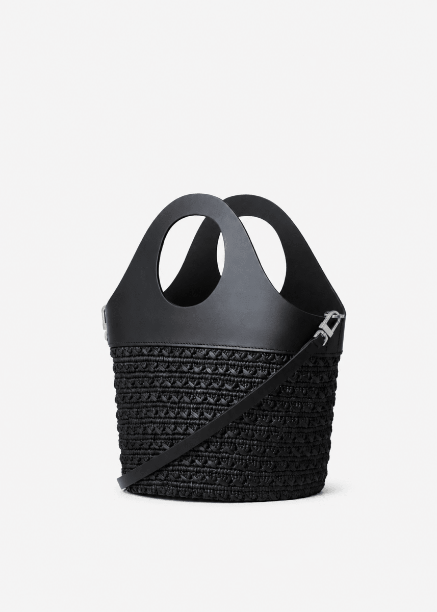 Medium Pauline Bucket in Black from KALOES at Edito Boutique
