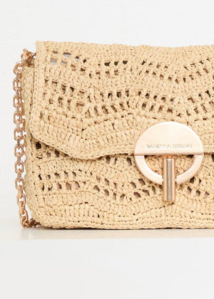 Medium Raffia Moon Bag from VANESSA BRUNO at Edito boutique
