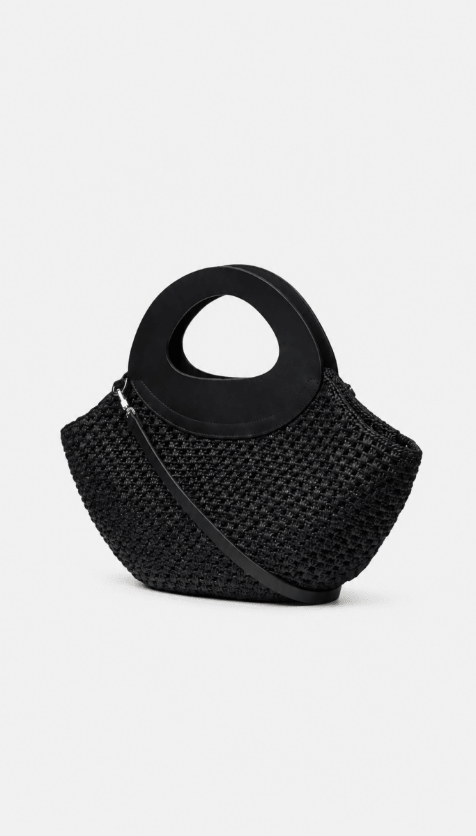 Medium Tsilky Bag in Black from KALOES at Edito Boutique