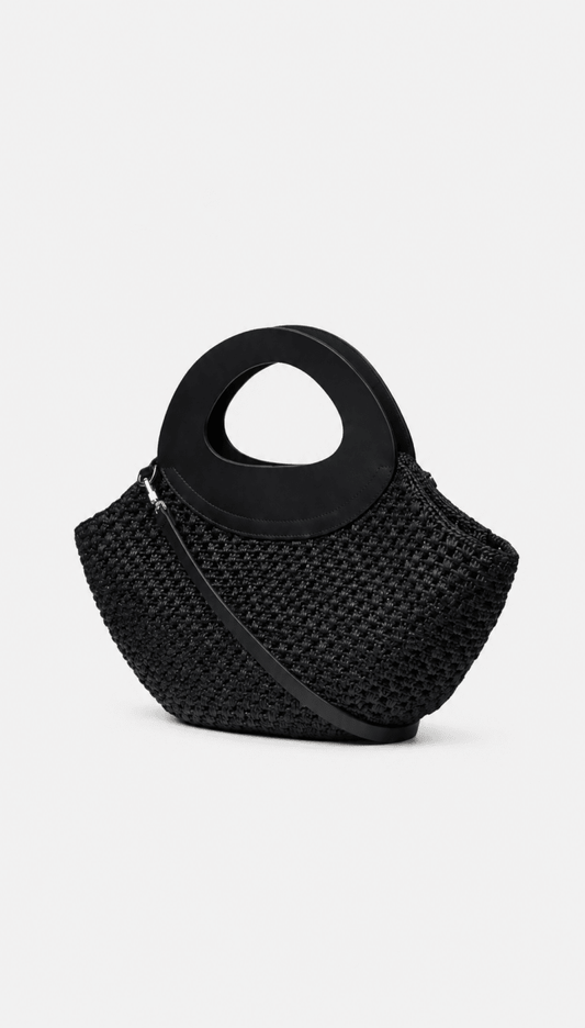 Medium Tsilky Bag in Black from KALOES at Edito Boutique