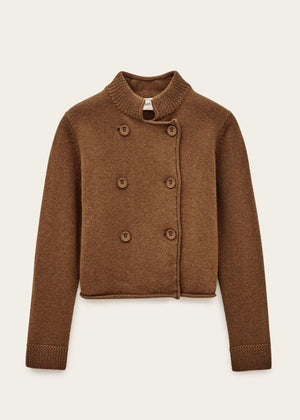 Melodia Vest in Camel from BA&SH at Edito boutique