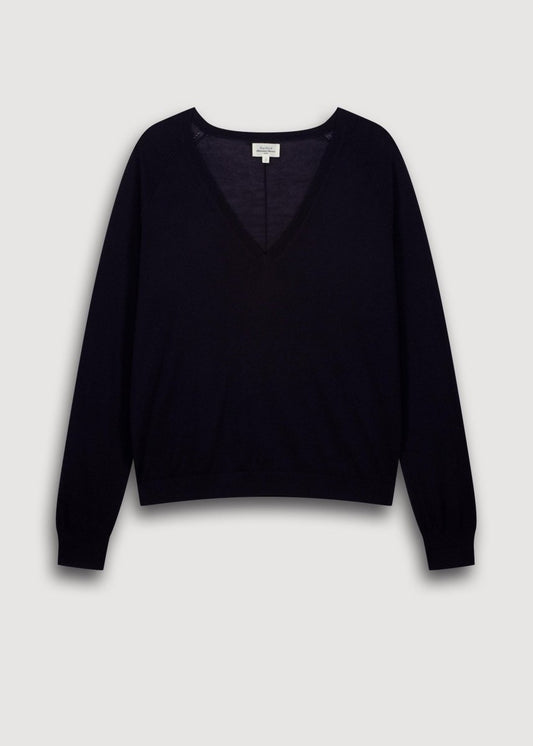 Miatile Sweater in Navy from HARTFORD at Edito boutique