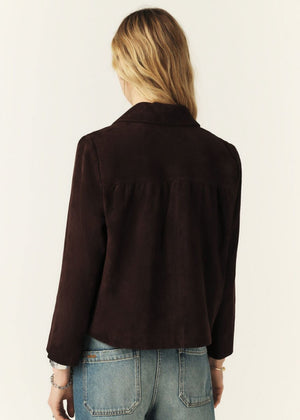 Milas Vest in Chocolate from BA&SH at Edito boutique