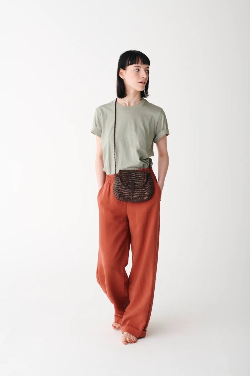 Mini City Bag Brown from DRAGON DIFFUSION at Edito boutique