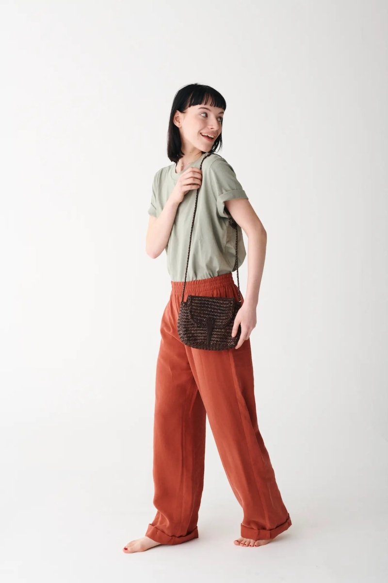 Mini City Bag Brown from DRAGON DIFFUSION at Edito boutique