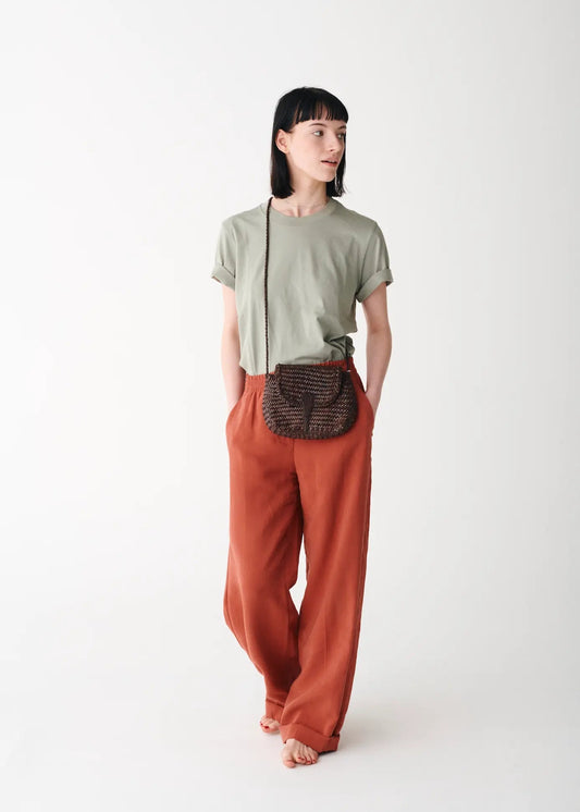 Mini City Bag in Dark Brown from Dragon Diffusion