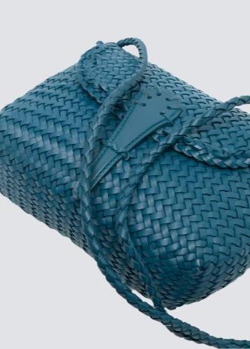 Mini City Bag in Navy from DRAGON DIFFUSION at Edito boutique