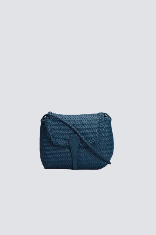 Mini City Bag in Navy from DRAGON DIFFUSION at Edito boutique