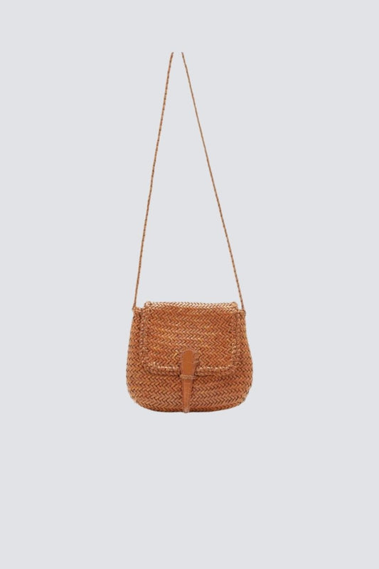 Mini City Bag in Tan from DRAGON DIFFUSION at Edito boutique