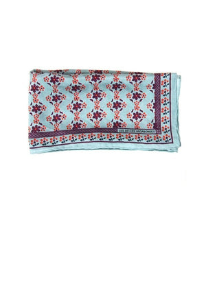 Mini Natasha Silk Scarf in Prune from LES BELLES VAGABONDES at Edito boutique