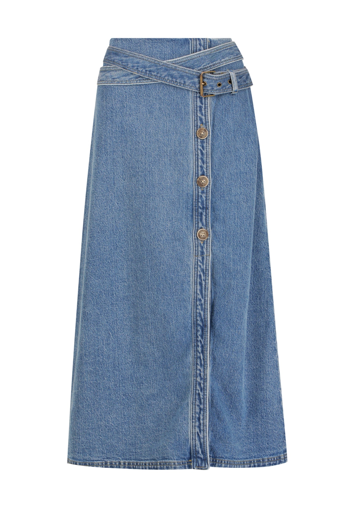 Morrison Hunter Denim Skirt in Blue