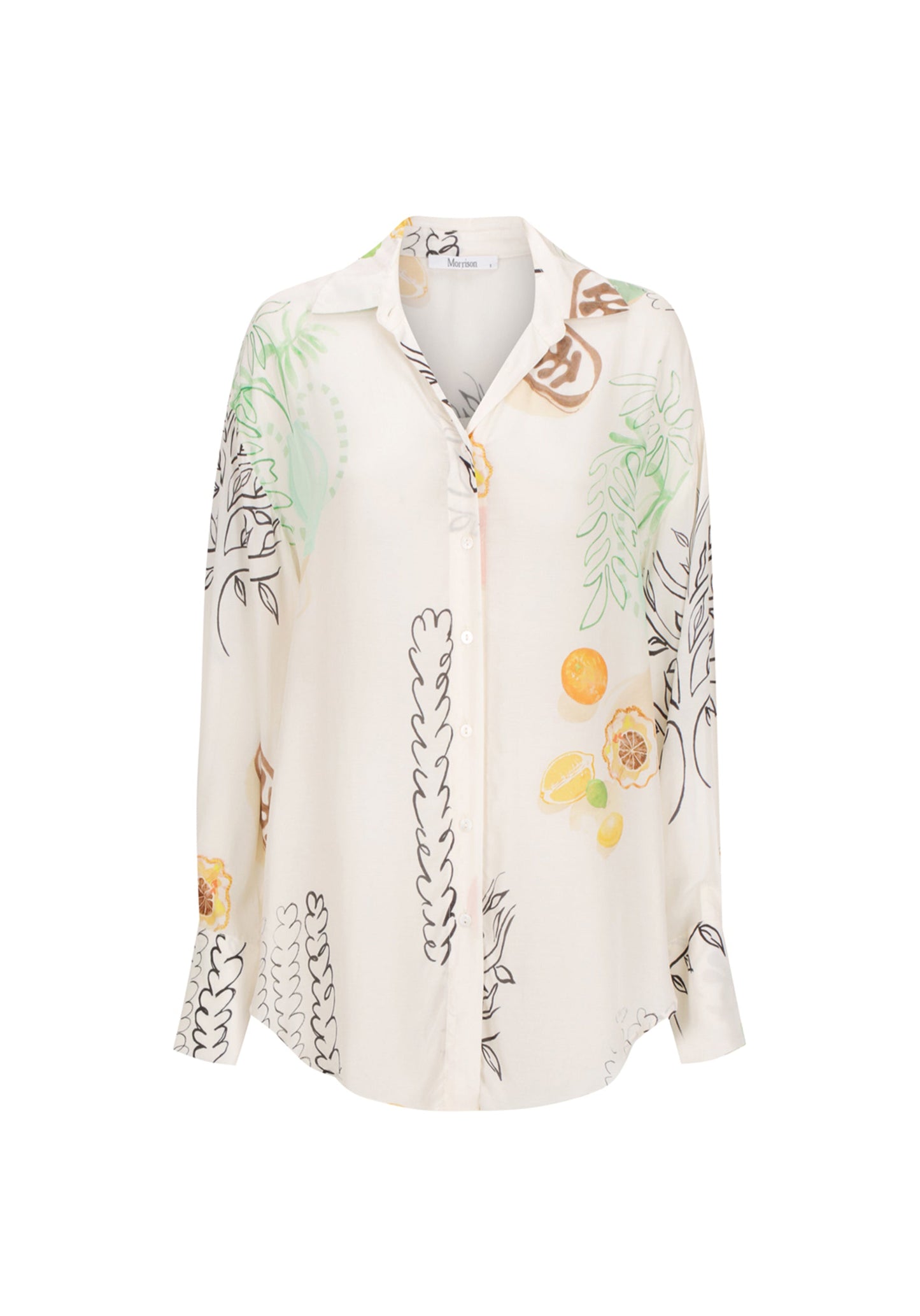 Morrison Maison L/S Shirt in Botanical Print