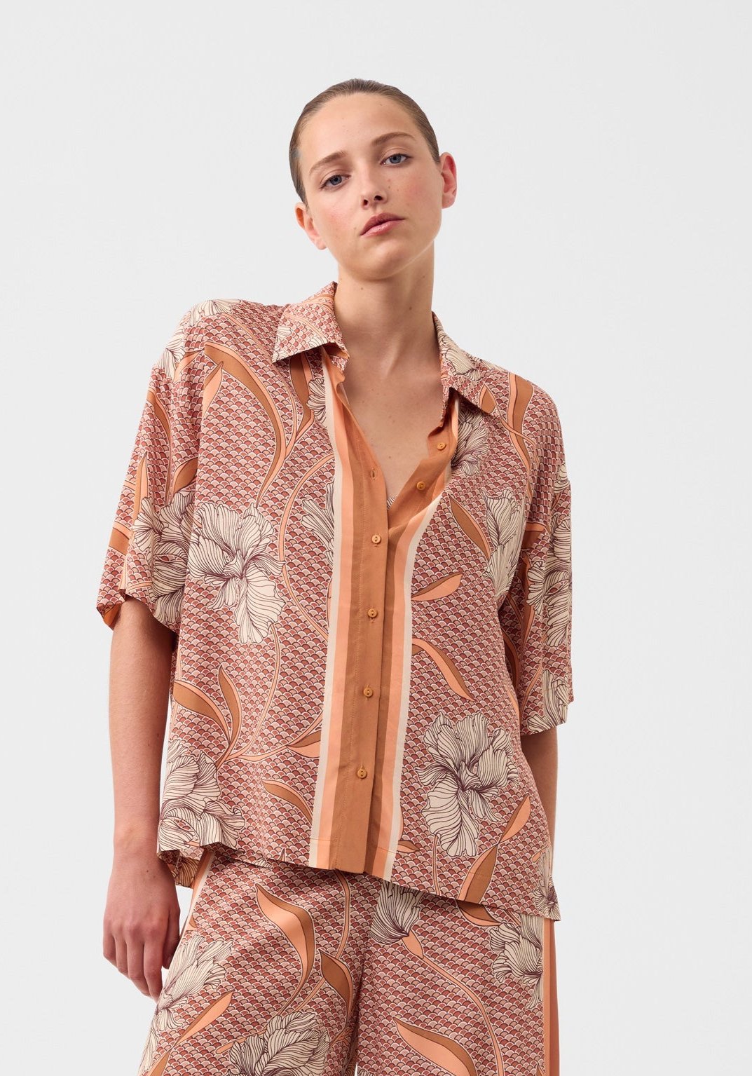 Morrison Martinique S/S Shirt in Floral Print