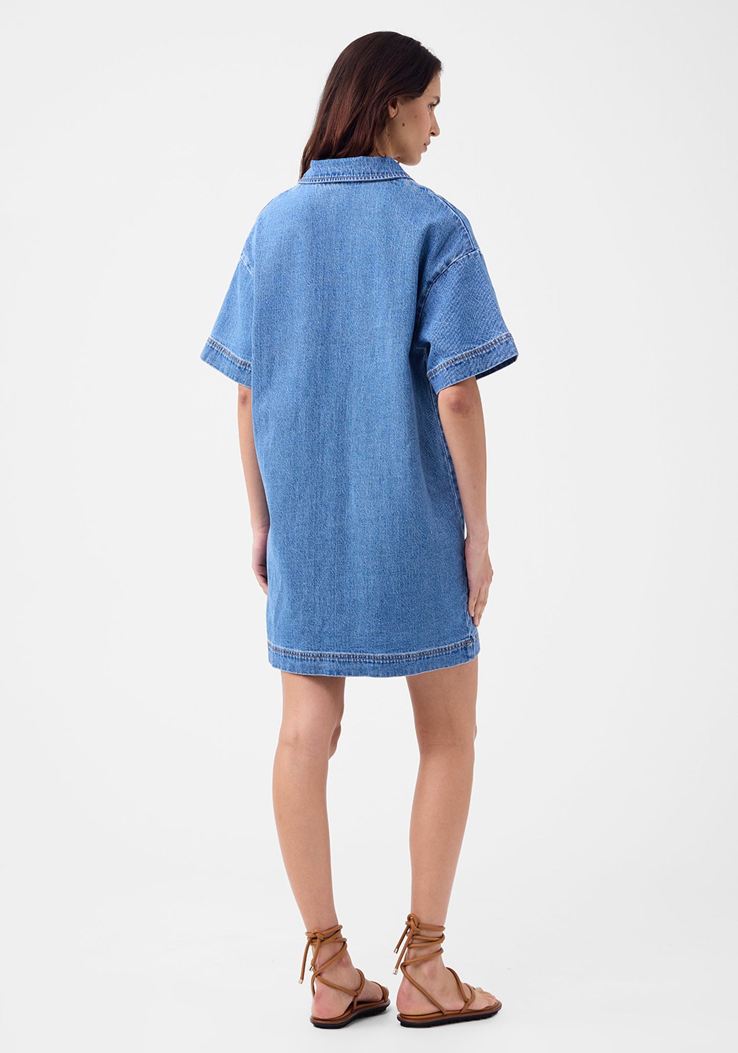 Morrison Romeo Denim Dress in Blue