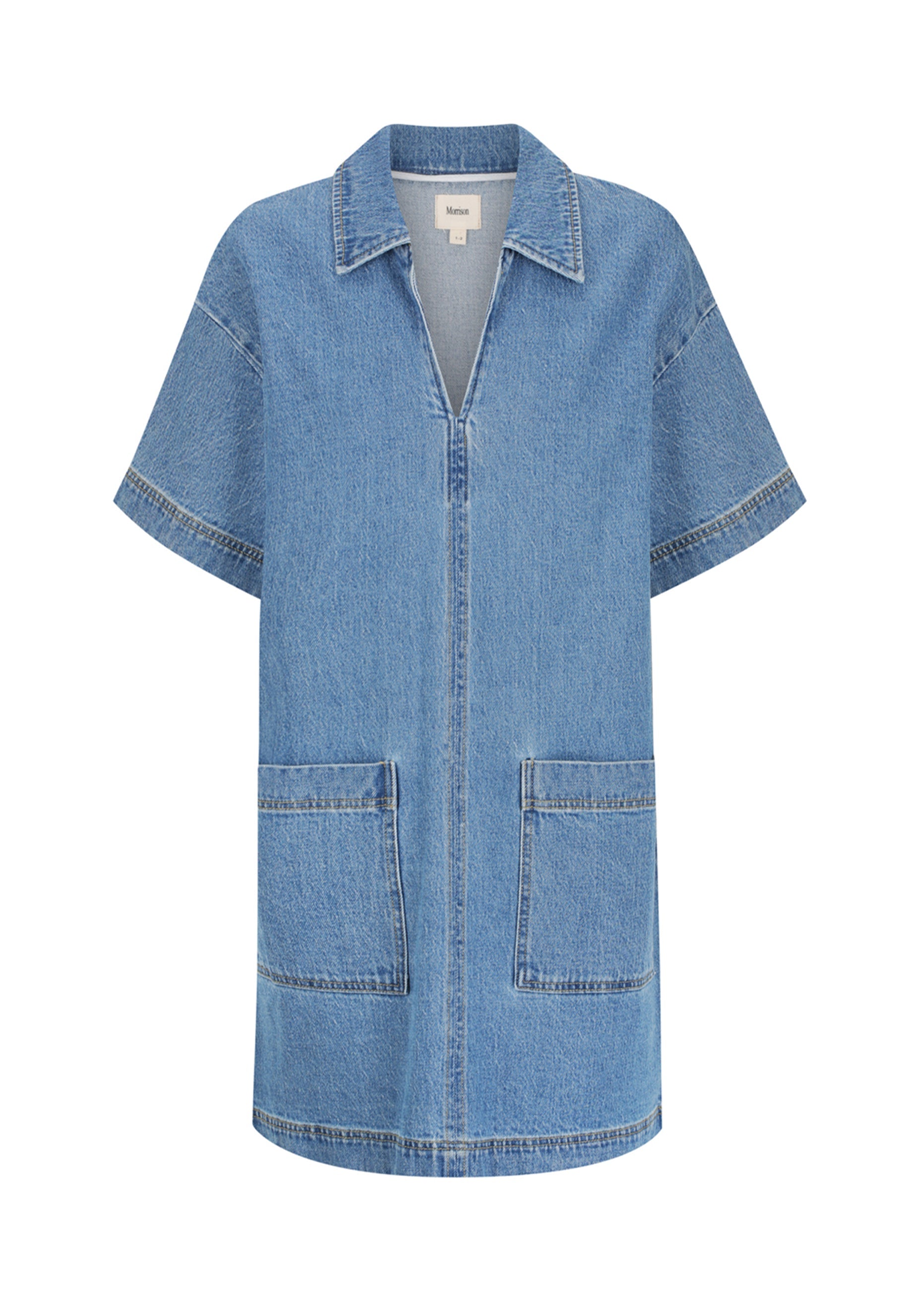 Morrison Romeo Denim Dress in Blue