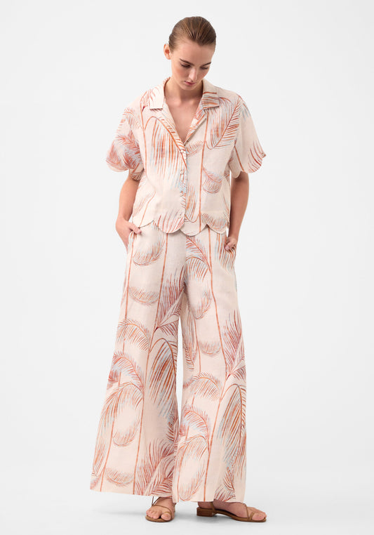 Morrison Rowie Linen Pant in Print