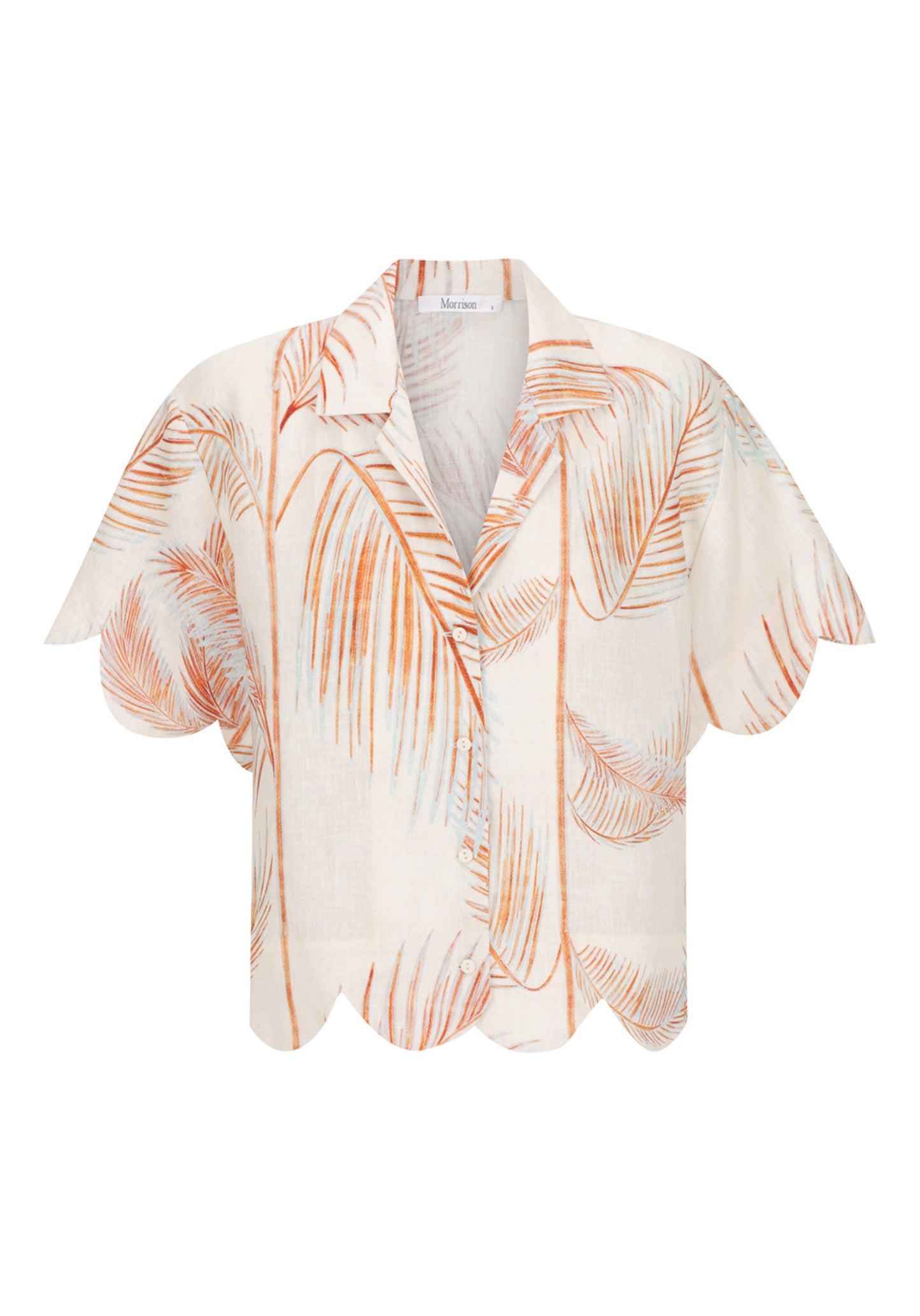 Morrison Rowie Linen Shirt in Print