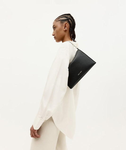 Mr Siamese Bag in Black/Silver from DEADLY PONIES at Edito boutique