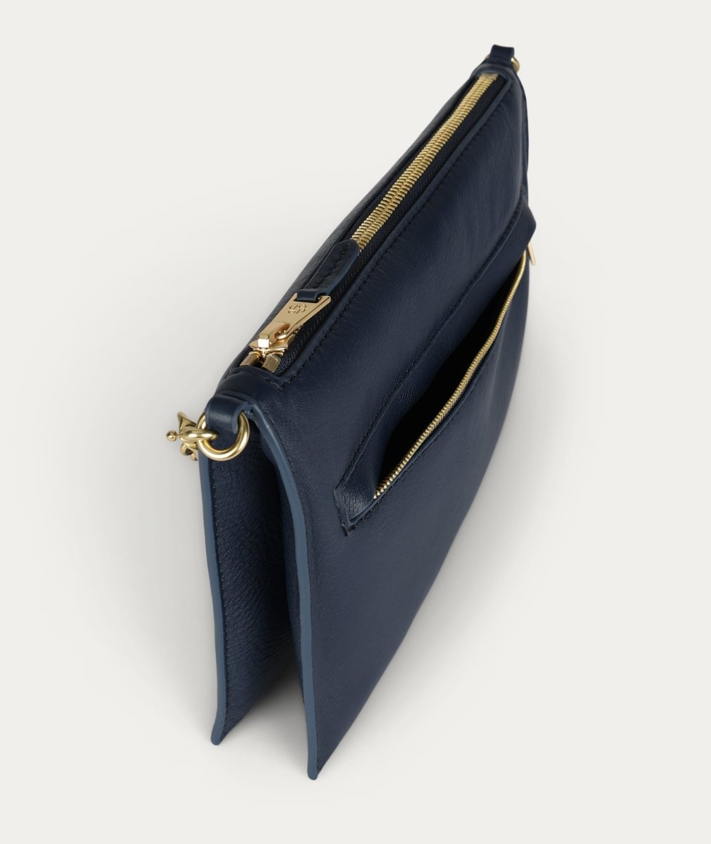 Mr Siamese Bag in Indigo from DEADLY PONIES at Edito boutique