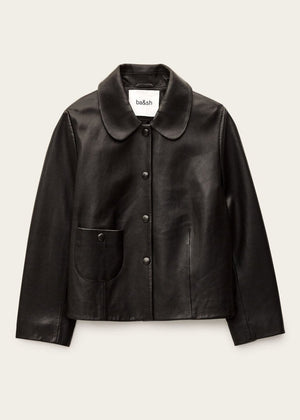 Mylos Jacket in Black from BA&SH at Edito boutique