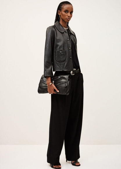 Mylos Jacket in Black from BA&SH at Edito boutique
