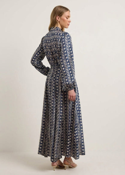 Nala Dress in Wave Wonder from HANNAH ARTWEAR at Edito boutique