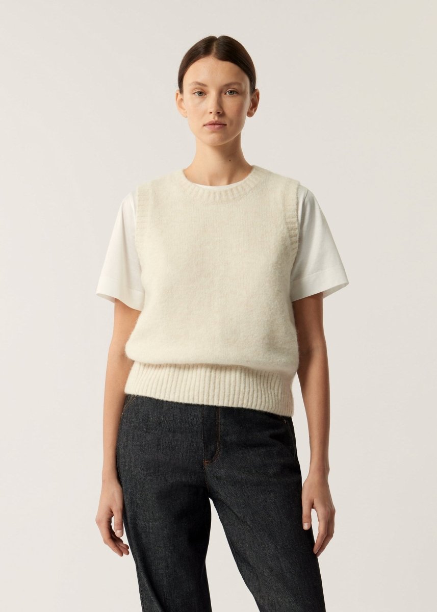 Namaste Pullover in Ecru from SOEUR at Edito boutique
