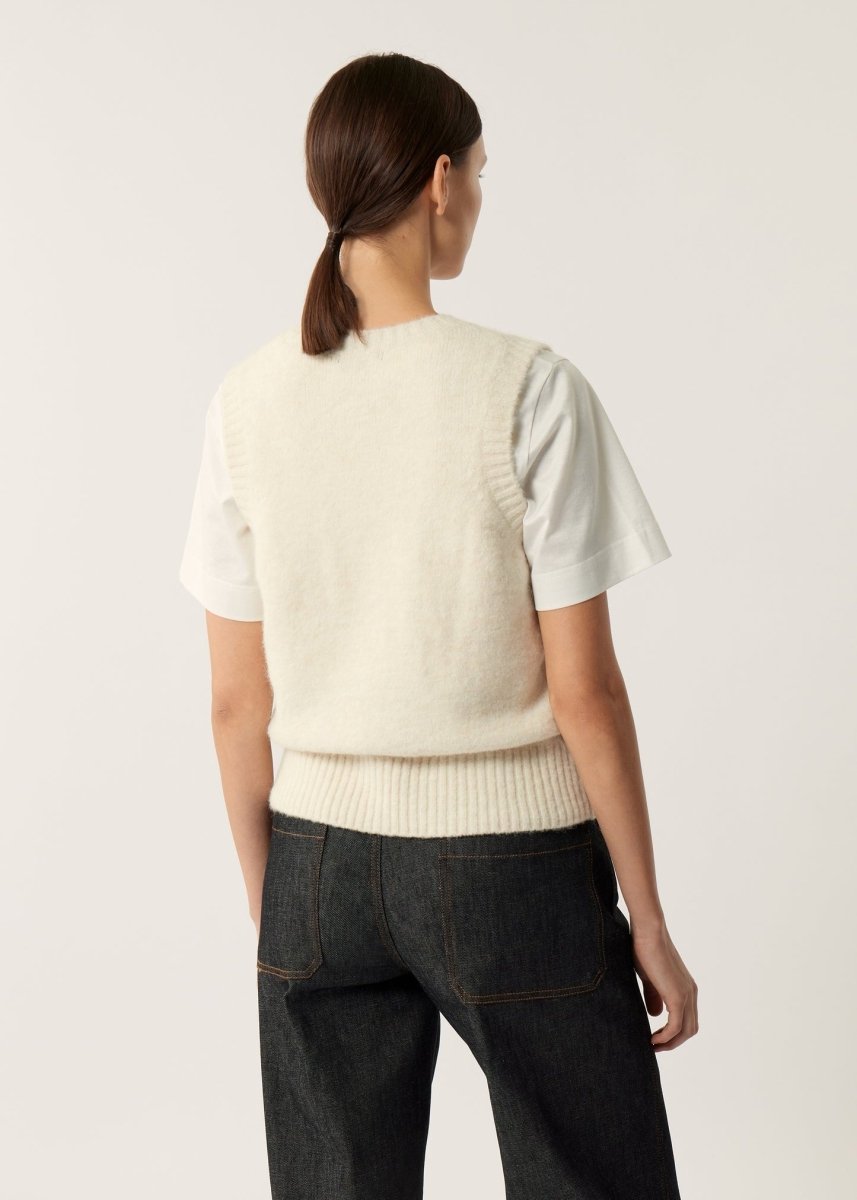 Namaste Pullover in Ecru from SOEUR at Edito boutique