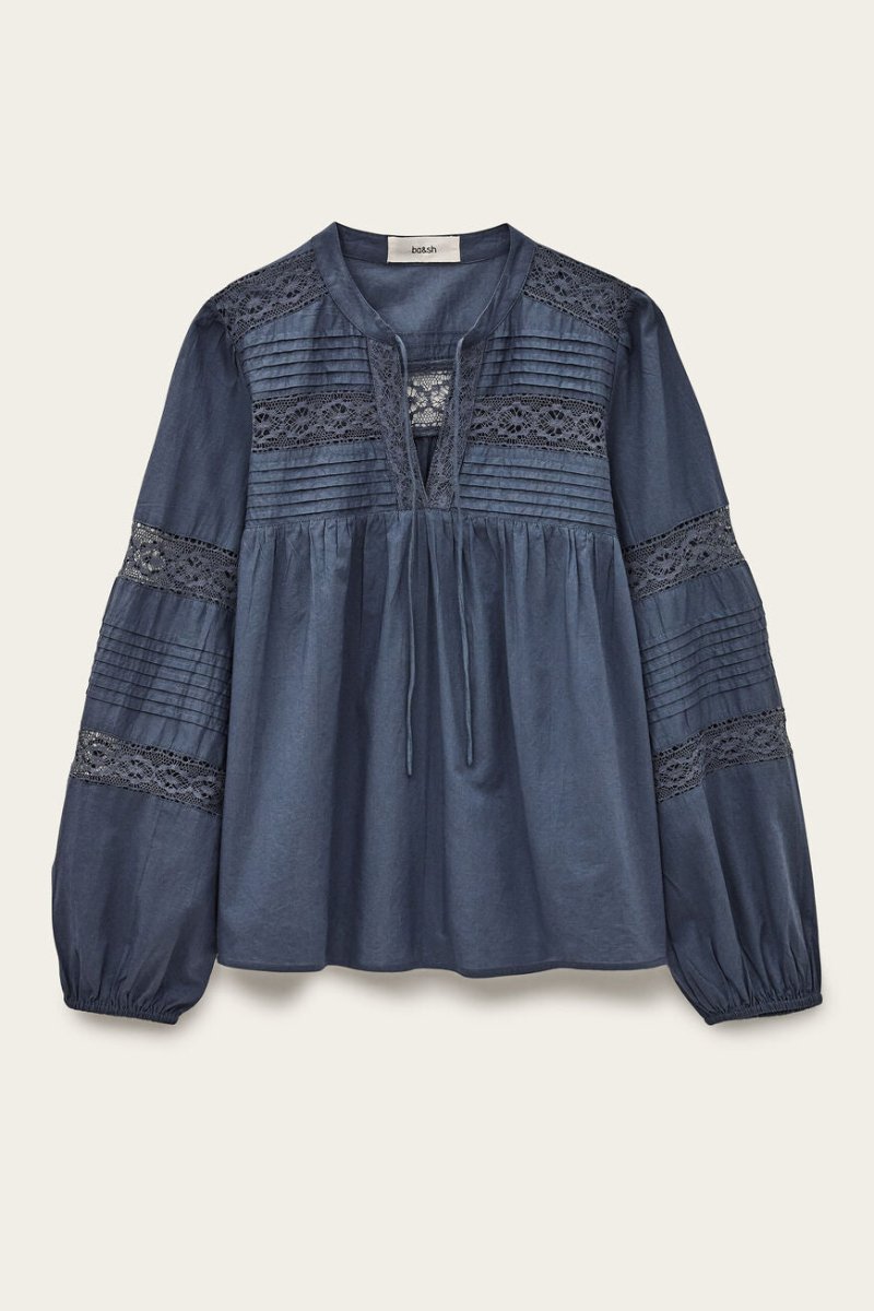 Nami Blouse in Blue from BA&SH at Edito boutique