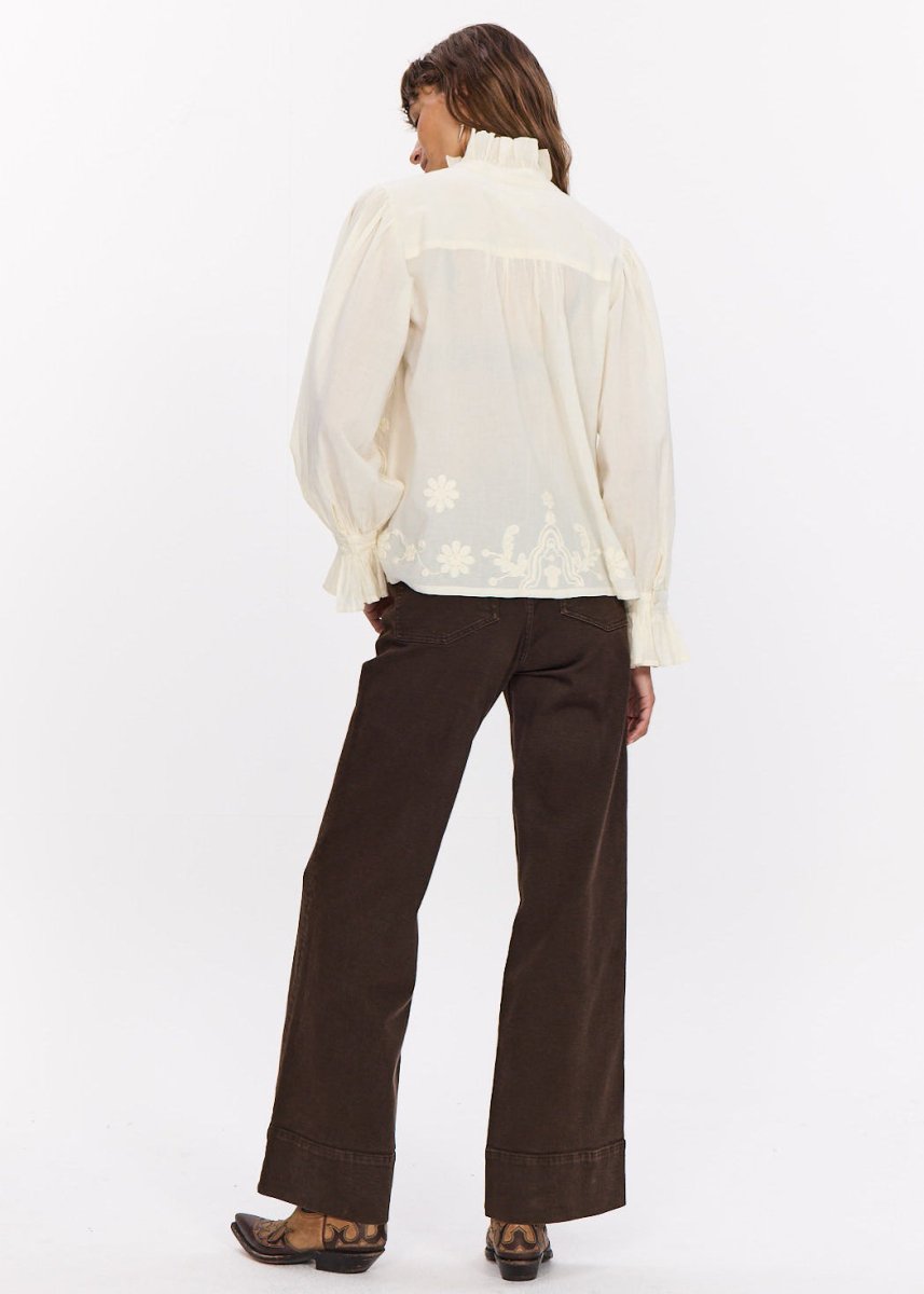 Naperoni Shirt in Ecru from STELLA FOREST at Edito Boutique