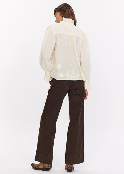 Naperoni Shirt in Ecru from STELLA FOREST at Edito Boutique
