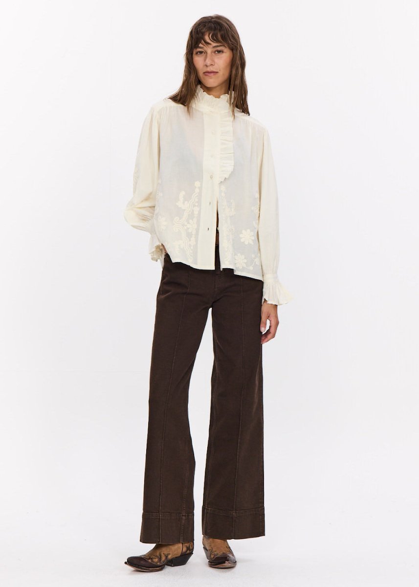 Naperoni Shirt in Ecru from STELLA FOREST at Edito Boutique