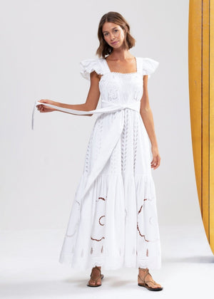 New Years Eve Sundress in White from BINNYWEAR at Edito boutique