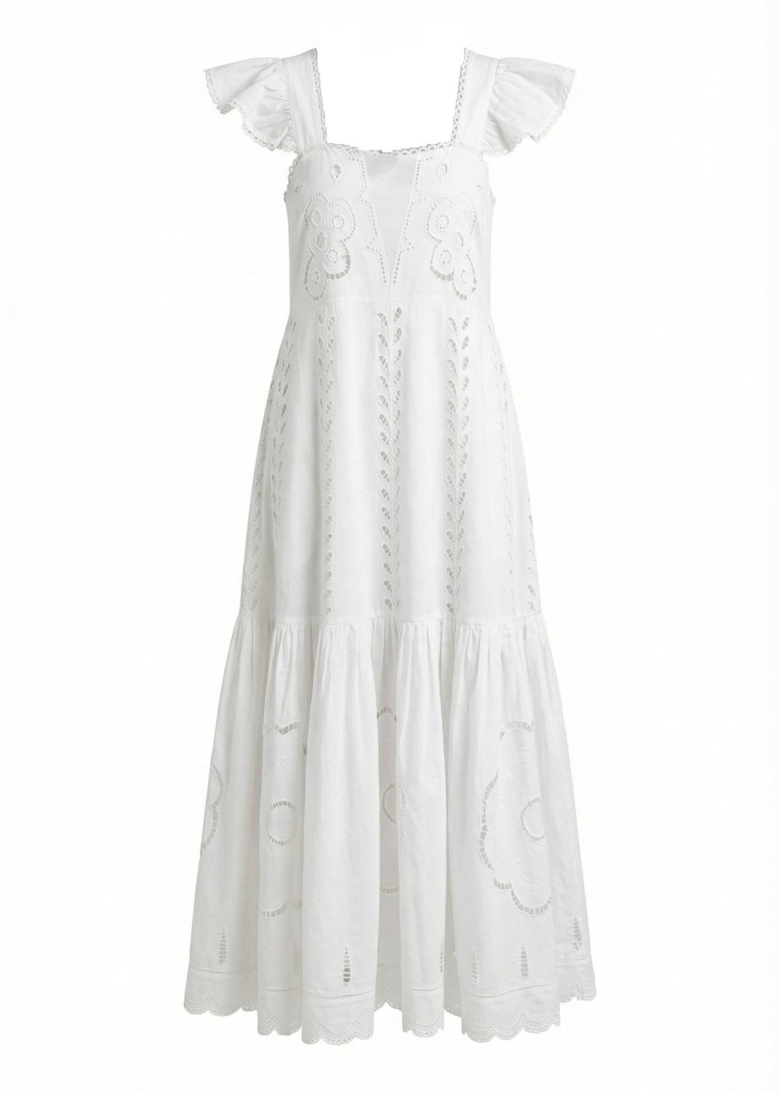 New Years Eve Sundress in White from BINNYWEAR at Edito boutique