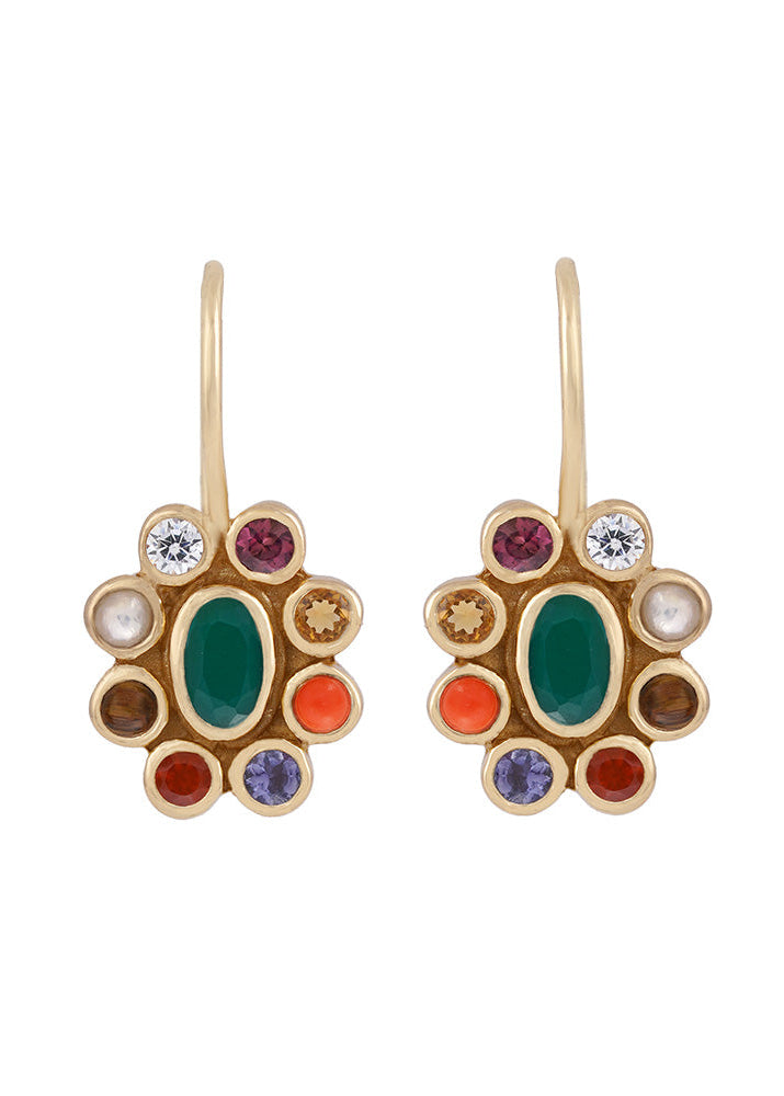 Nine Planets Earrings from Dorothée Sausset