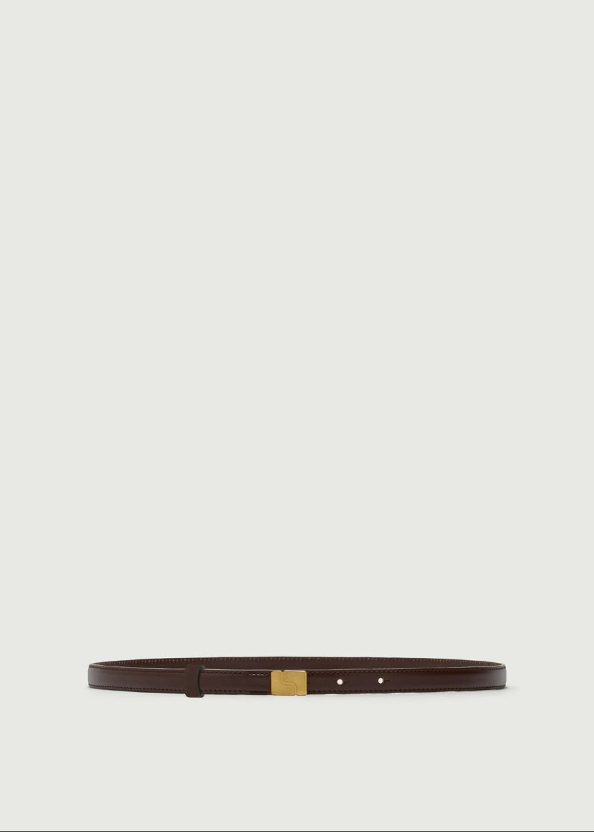 Ninon Very Mini Belt in Chocolate from SOEUR at Edito Boutique