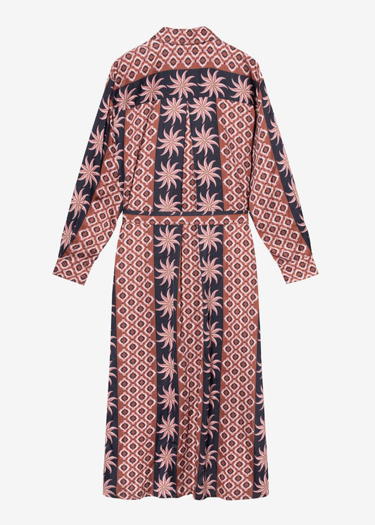 Nissa Shirt Dress in Pink from STELLA FOREST at Edito boutique