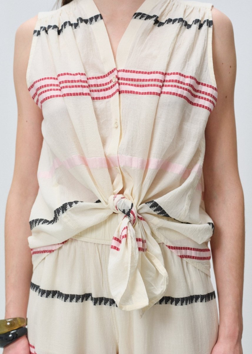 Noresa Top in Off White from DEVOTION TWINS at Edito Boutique