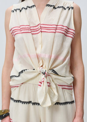 Noresa Top in Off White from DEVOTION TWINS at Edito Boutique