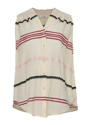 Noresa Top in Off White from DEVOTION TWINS at Edito Boutique
