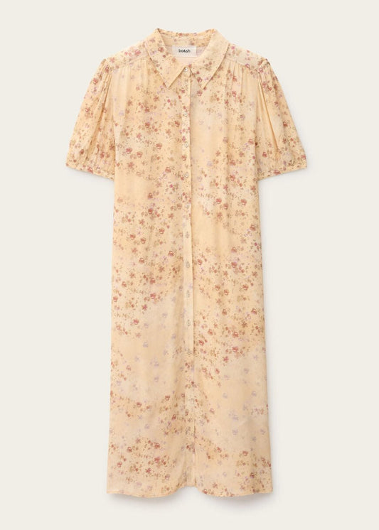 Norma Dress in Ecru from BA&SH at Edito boutique