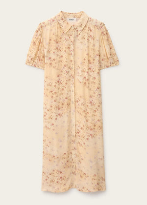Norma Dress in Ecru from BA&SH at Edito boutique