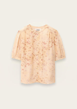 Novell Printed Shirt in Ecru from BA&SH at Edito boutique