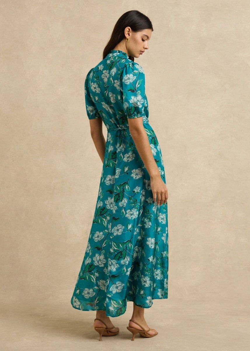 Oceanus Dress in Magnolia Blue from HANNAH ARTWEAR at Edito boutique