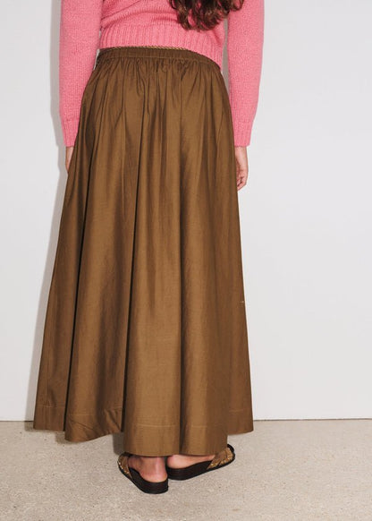 Octavia Skirt in Brown from STELLA FOREST at Edito boutique
