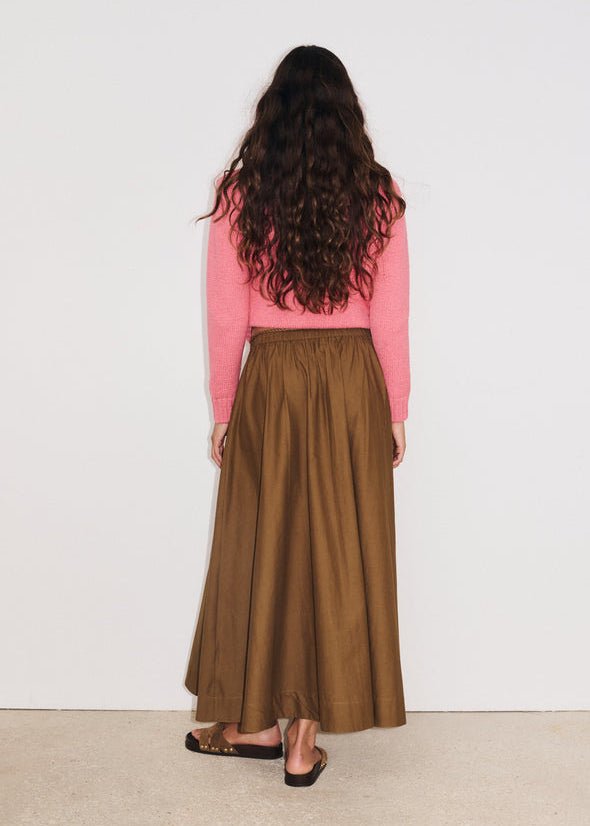 Octavia Skirt in Brown from STELLA FOREST at Edito boutique