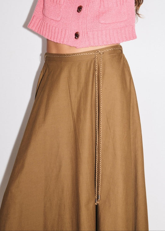 Octavia Skirt in Brown from STELLA FOREST at Edito boutique