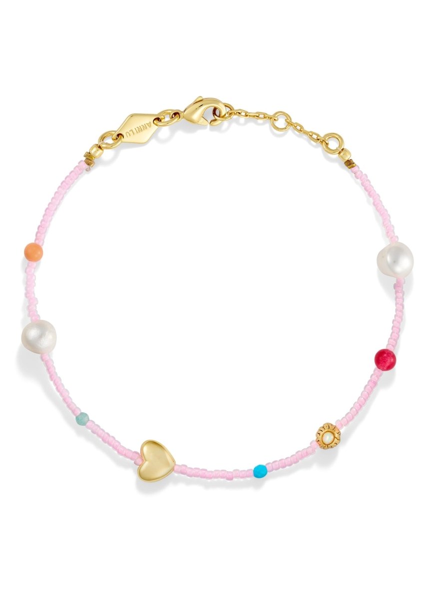 Oh So Fine Bracelet in Pink from ANNI LU at Edito boutique