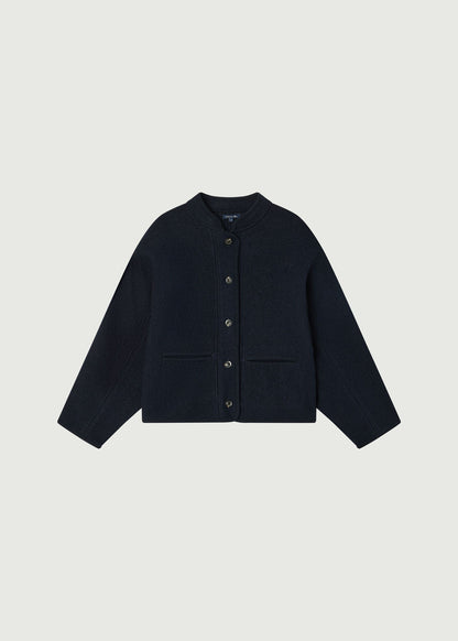 Olympe Jacket in Navy from Soeur