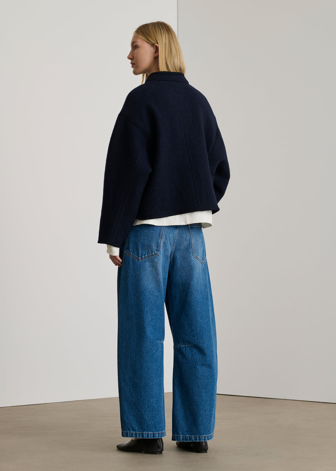 Olympe Jacket in Navy from Soeur